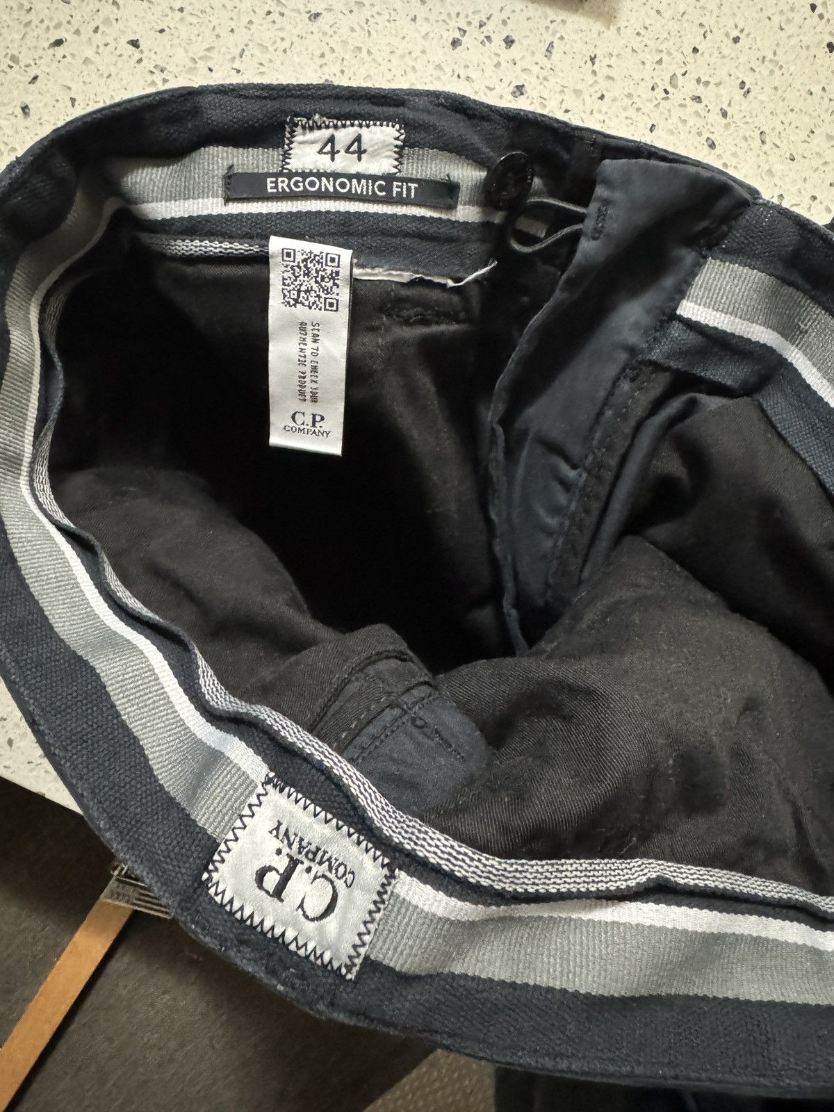 C.P. Company Total Eclipse Dark Navy Stretch Sateen Cargo Pants 44 Size US 28 / EU 44 - 15 Thumbnail