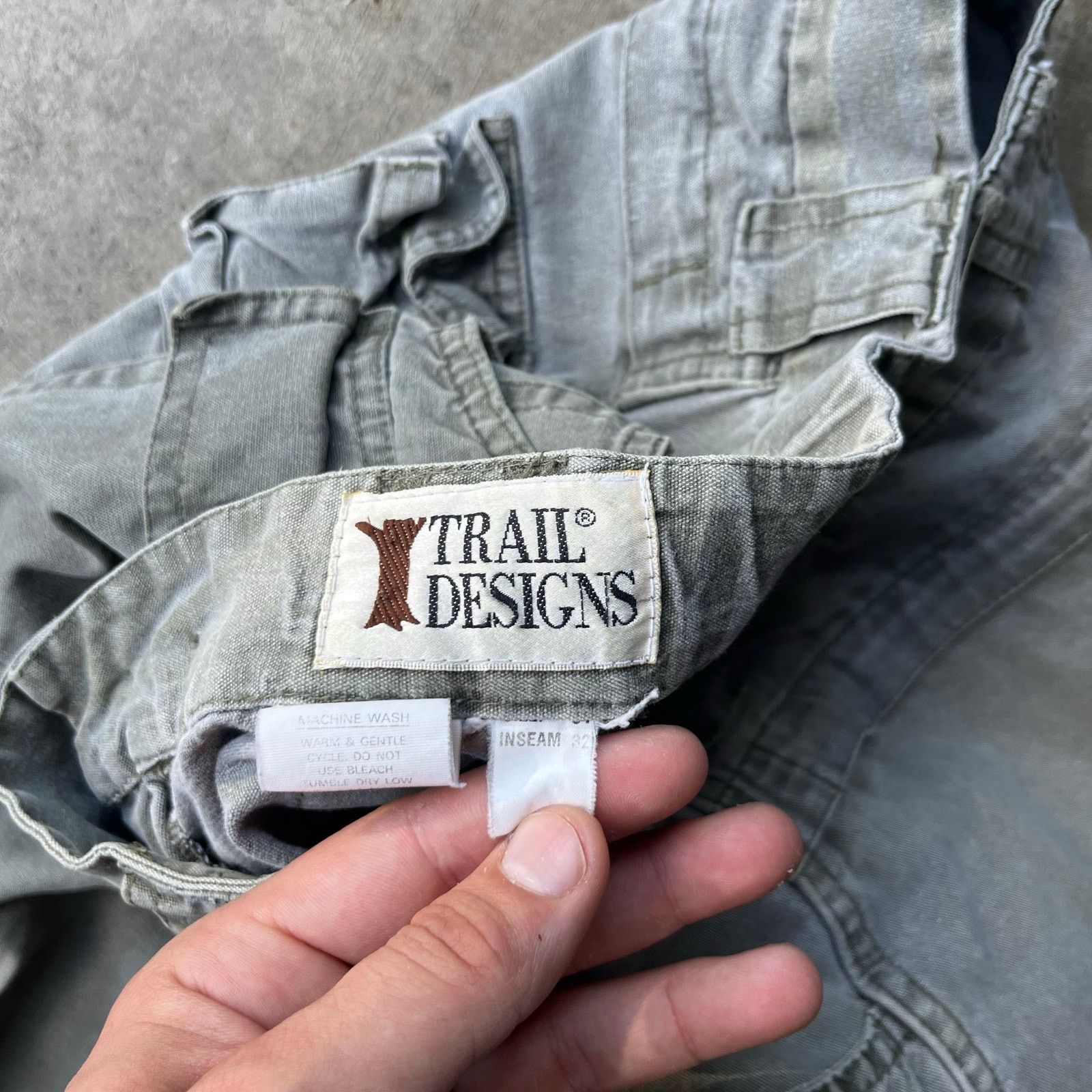 Vintage VINTAGE TRAIL DESIGNS OUTDOOR HIKING PANTS FITS 36X30 Size US 36 / EU 52 - 3 Thumbnail