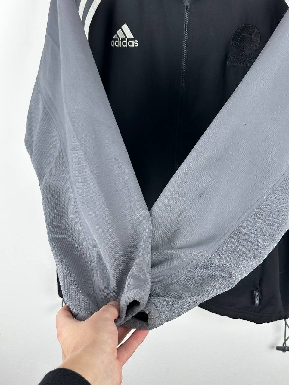 Adidas × Vintage Vintage Rare Adidas New Zealand Soccer 2000 Football Jacket Size US XL / EU 56 / 4 - 8 Thumbnail