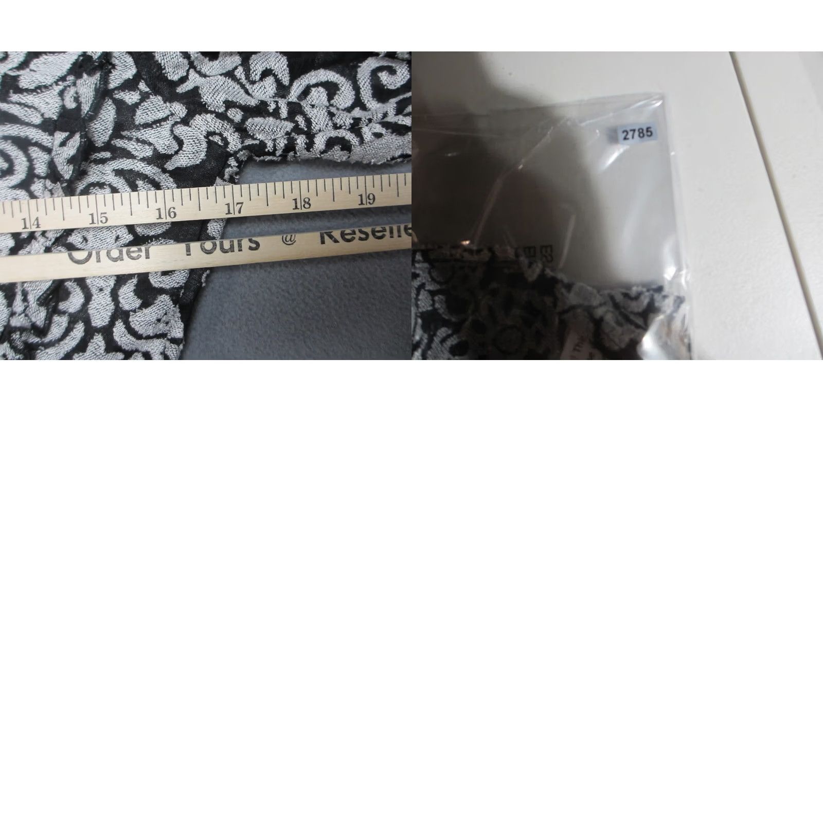 Anthropologie Anthropologie Blouse Top Women Small Black White Floral Cropped Jacquard Peasant Shirt Size S / US 4 / IT 40 - 8 Thumbnail