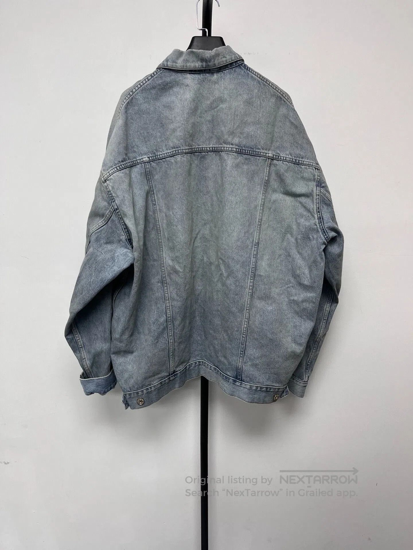 Balenciaga Balenciaga Blue Denim Jacket for Casual Style. Size US S / EU 44-46 / 1 - 2 Thumbnail