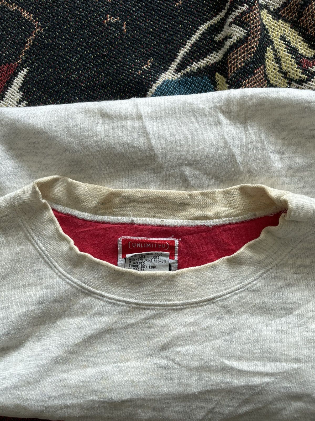 Marlboro Vintage 90s MARLBORO UNLIMITED MAT Racing F1 Sweatshirt Size US L / EU 52-54 / 3 - 4 Thumbnail