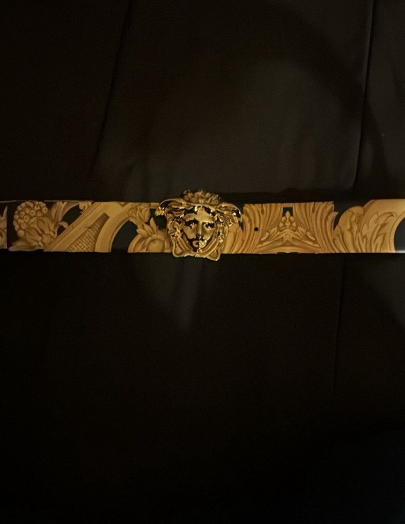 Versace Reversible Versace Belt Size 38 - 3 Thumbnail