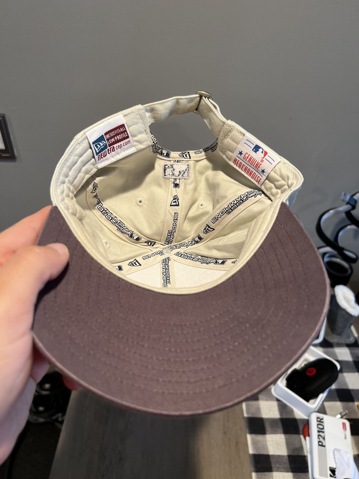 New Era × New York Yankees × Vintage New York Yankees World Series Vintage Hat Size ONE SIZE - 4 Thumbnail