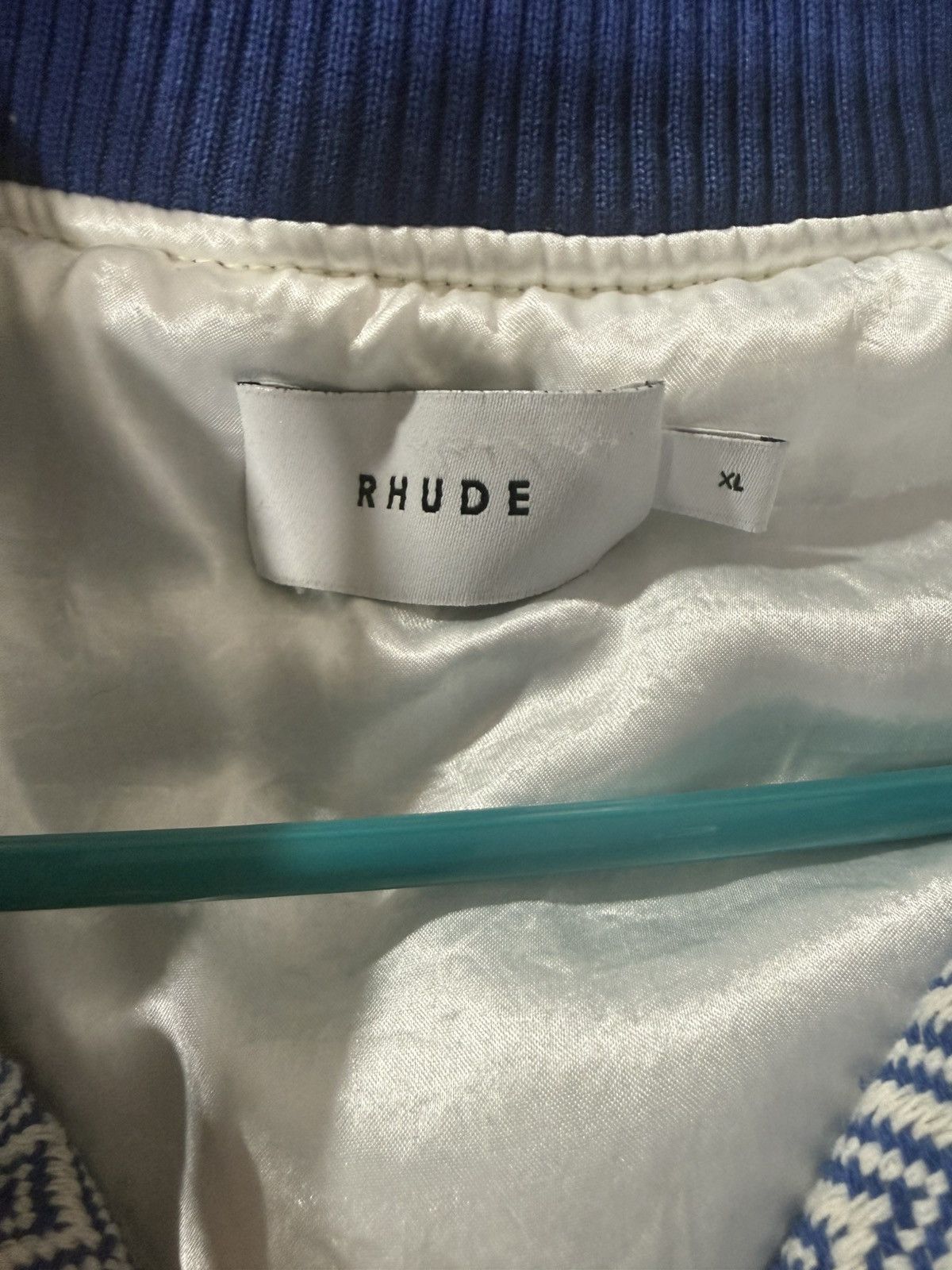 Rhude Rhude jacquard lightning bomber Size US XL / EU 56 / 4 - 3 Thumbnail