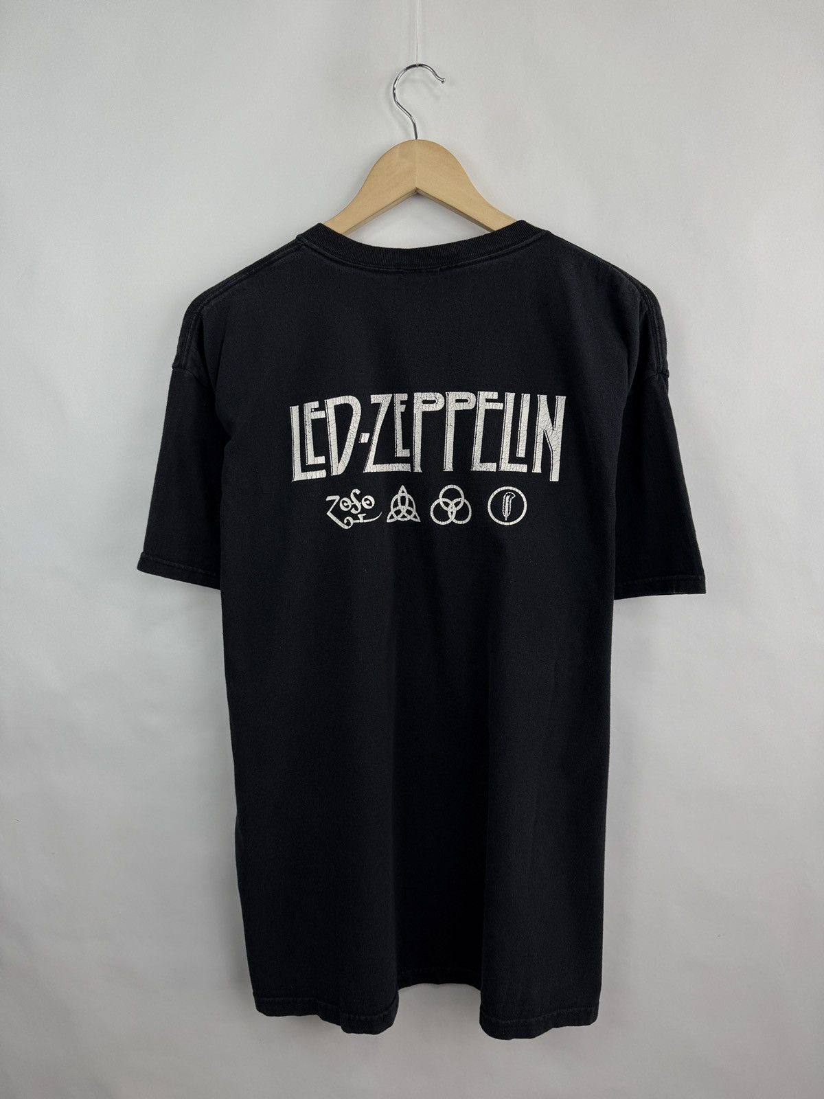 Led Zeppelin 🇬🇧 Vintage 2004 Led Zeppelin Jimmy Page Robert Plant Bonham T Size US XL / EU 56 / 4 - 8 Thumbnail