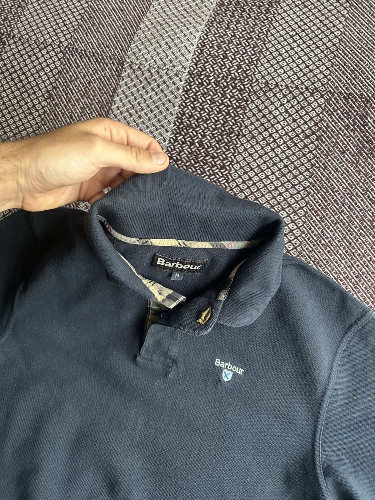 Barbour Barbour Polo T-shirt Mens Classic Type Size Medium Size US M / EU 48-50 / 2 - 10 Thumbnail