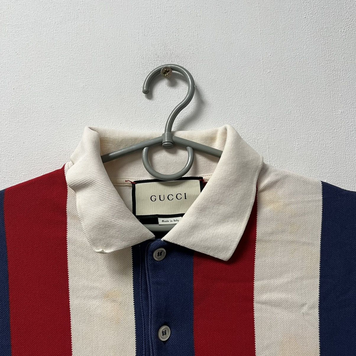 Gucci Gucci Polo T-Shirt Big Logo Size US L / EU 52-54 / 3 - 4 Thumbnail