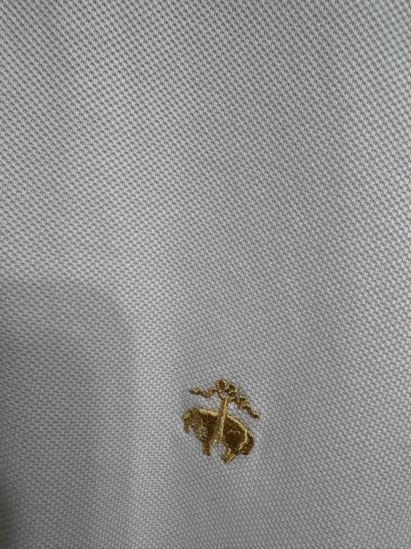 Brooks Brothers Brooks Brothers White Gold Label Polo Shirt K29 Size US M / EU 48-50 / 2 - 3 Thumbnail