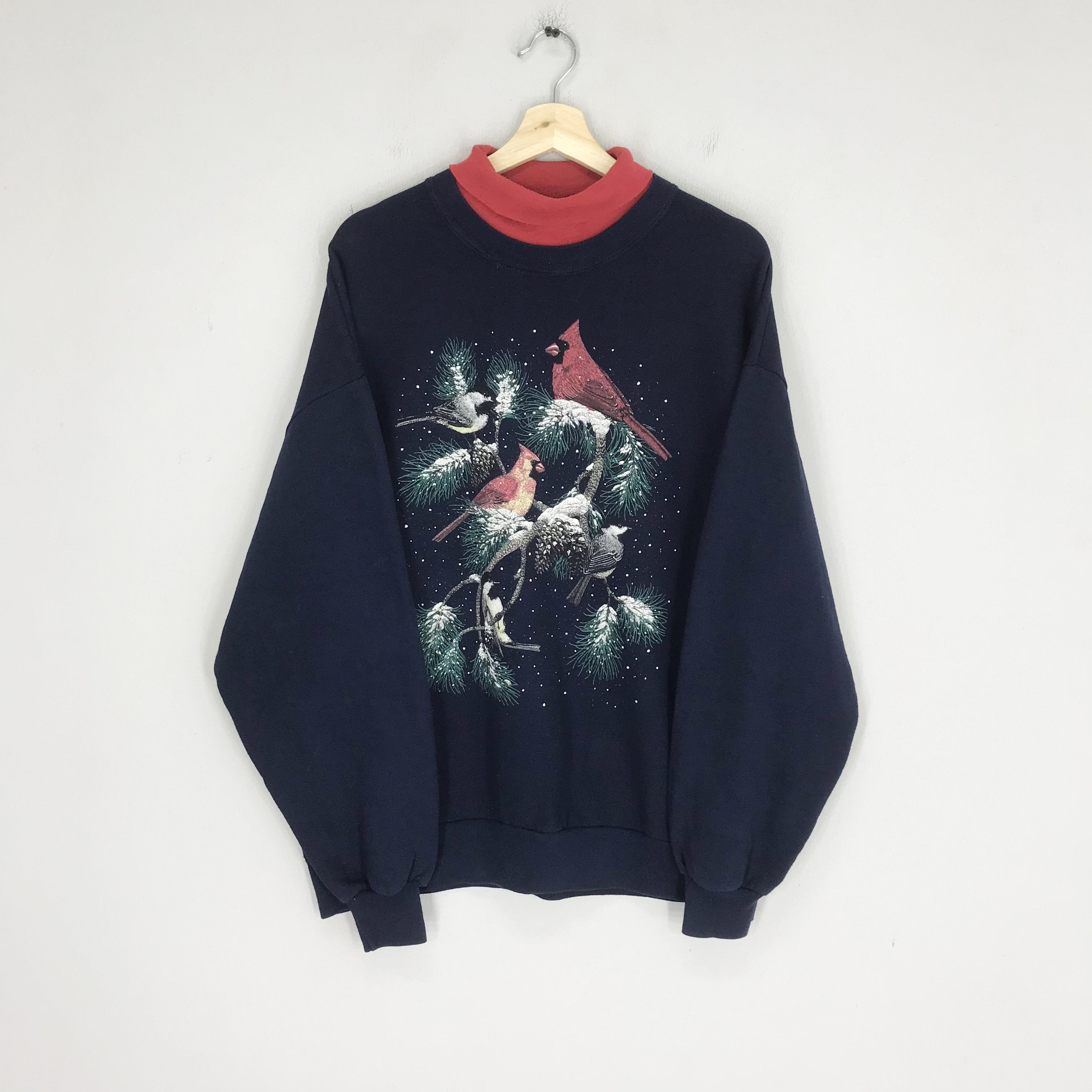 Arts & Science Vintage 90s Cardinal Bird Farm - 67 Size US XL / EU 56 / 4 - 2 Thumbnail