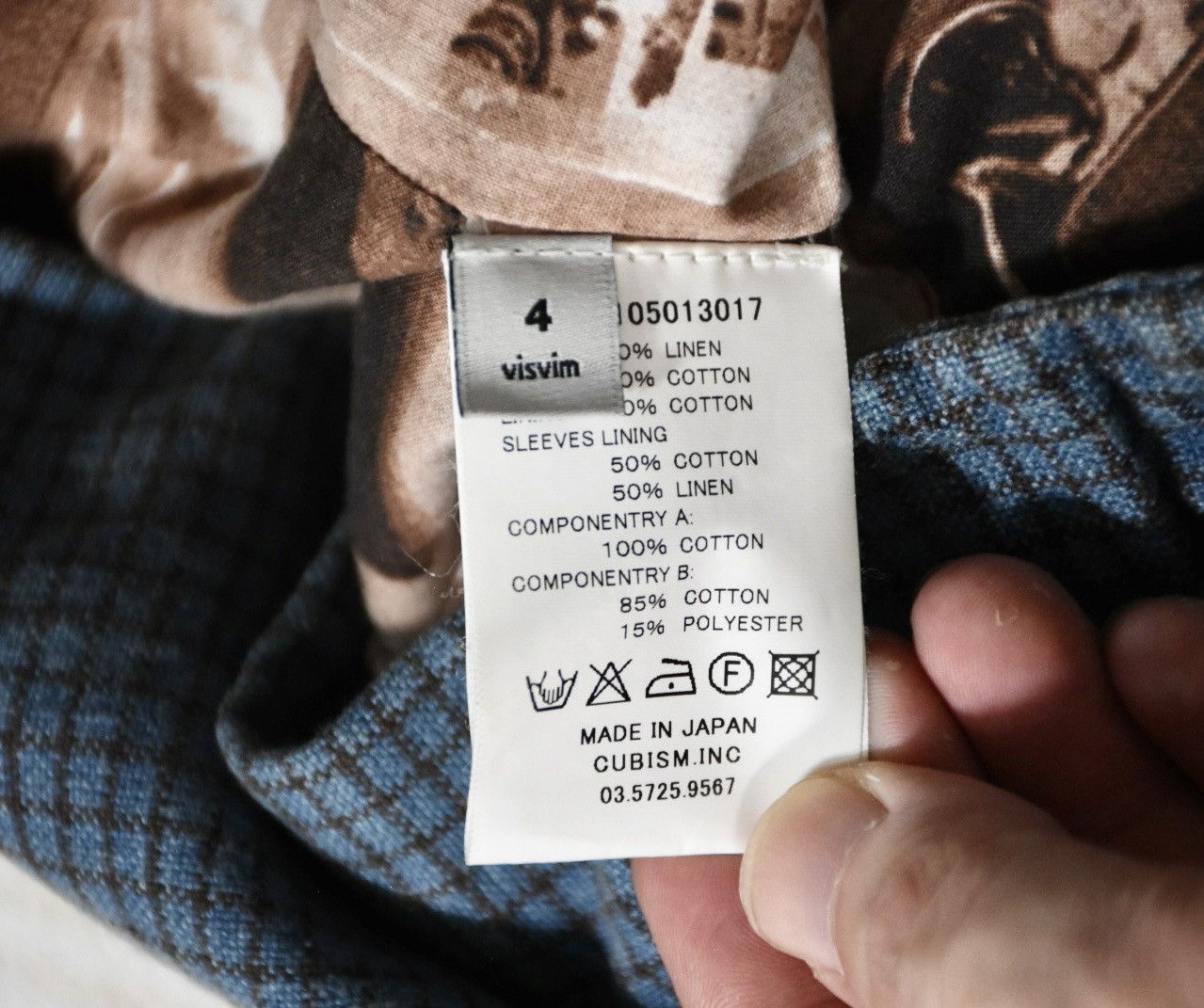 Visvim Visvim Mies Coat Indigo Check size4 Size US XL / EU 56 / 4 - 8 Thumbnail