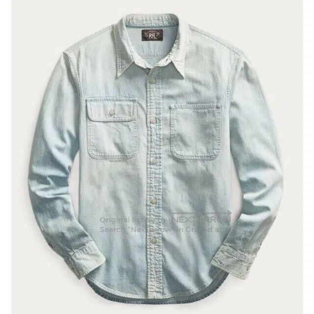 RRL Ralph Lauren RRL Ralph Lauren Cowboy workwear shirt Size US M / EU 48-50 / 2 - 1 Thumbnail