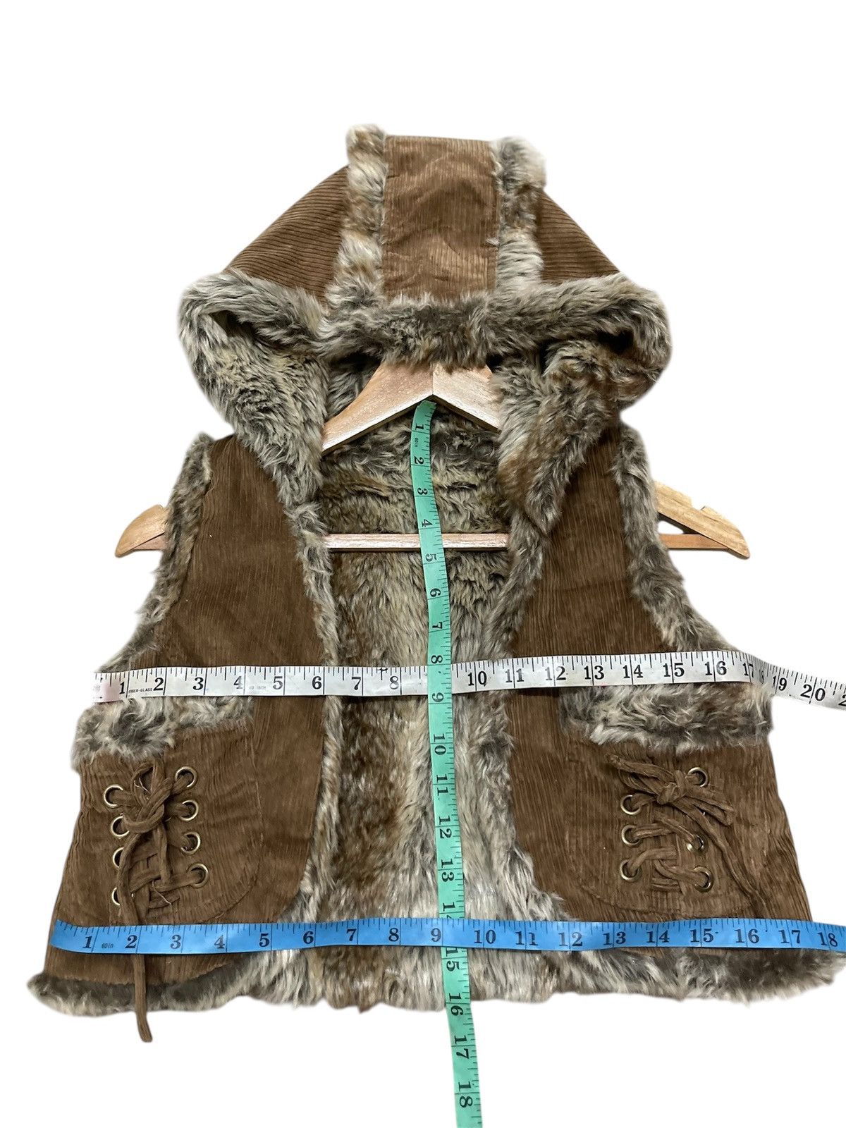 If Six Was Nine If Six Was Nine × L.G.B Ghost Of Harlem Faux Fur Vest Jacket Size S / US 4 / IT 40 - 9 Thumbnail