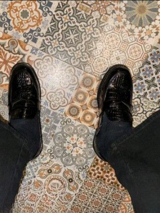 Other Silane Loafer Shoes Croco Black Size US 10 / EU 43 - 3 Thumbnail