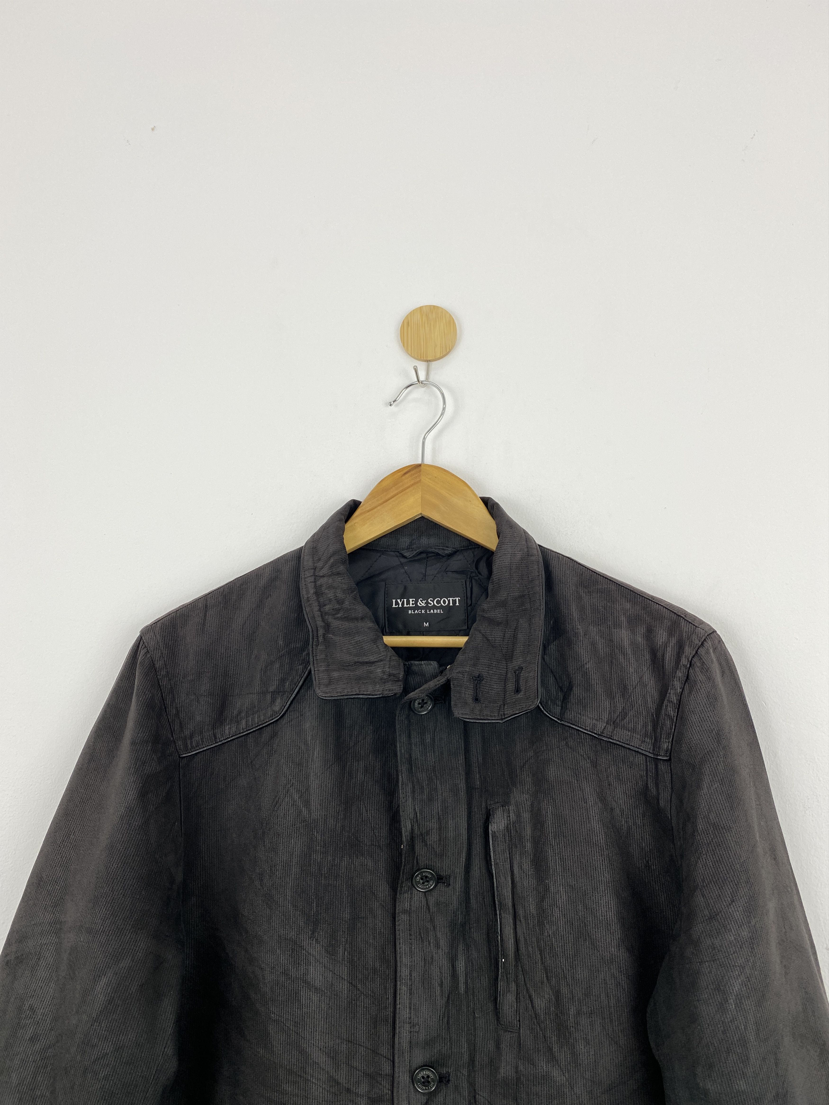 Lyle & Scott Vintage Lyle & Scott Corduroy Double Pocket Jacket J1733 Size US M / EU 48-50 / 2 - 2 Thumbnail