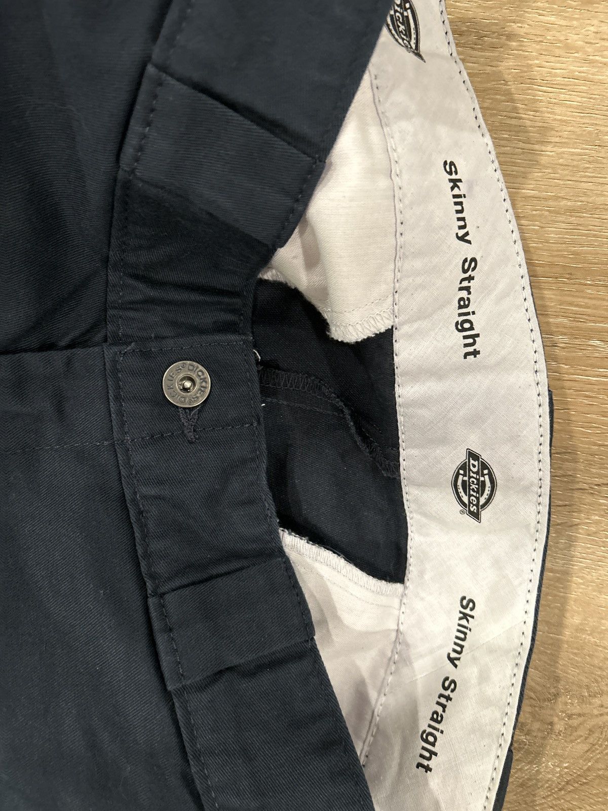 Dickies Dickies Navy skinny straight 30 x32 Size US 30 / EU 46 - 4 Thumbnail