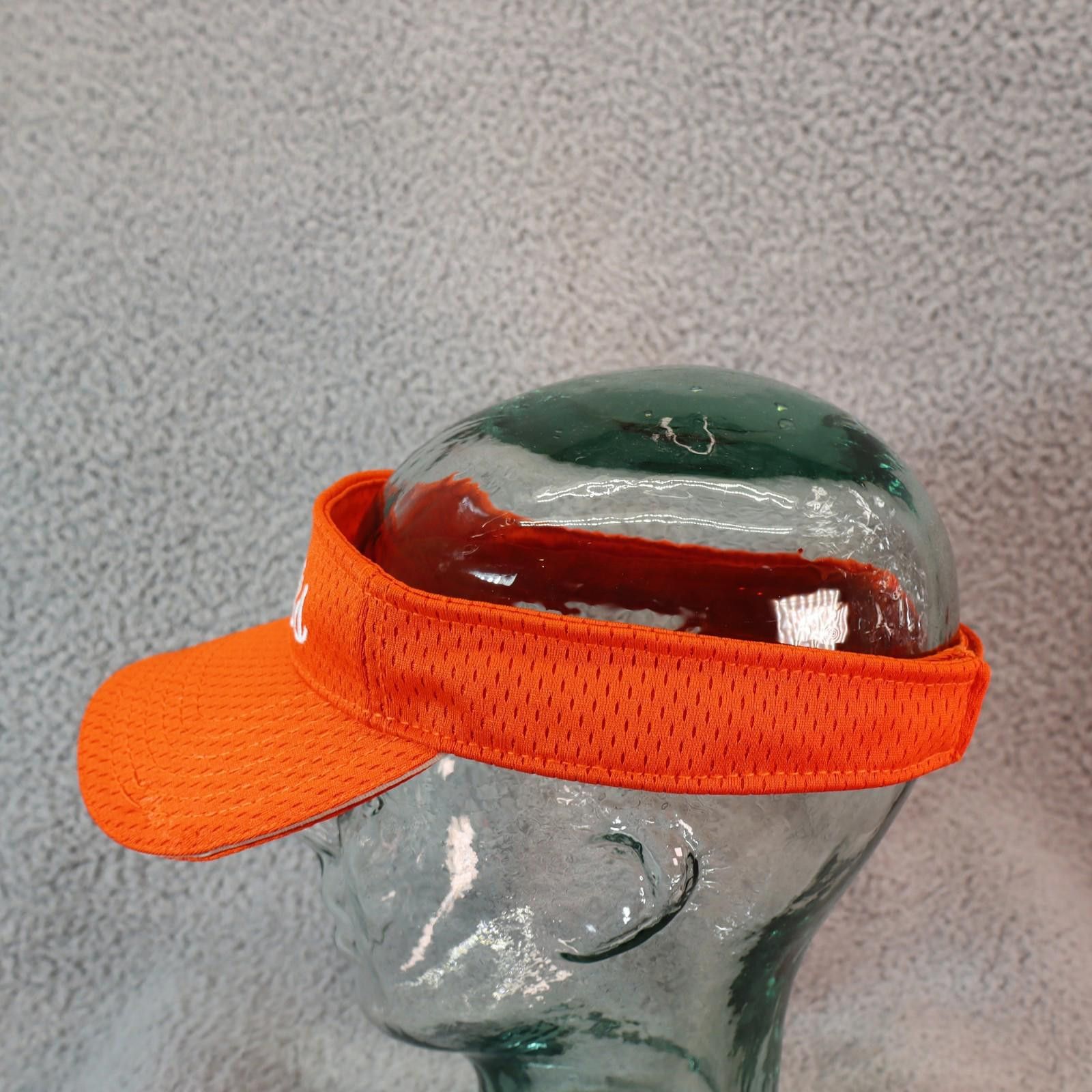 Other Vtg Hooters Visor Owl's Nest Orange Mesh Hat Cap Otto Size ONE SIZE - 7 Thumbnail