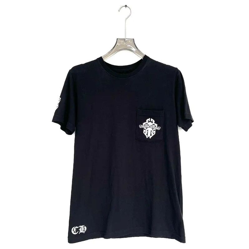 Chrome Hearts Chrome Hearts Black Cotton Women's T-Shirt 0089 Size M / US 6-8 / IT 42-44 - 1 Thumbnail