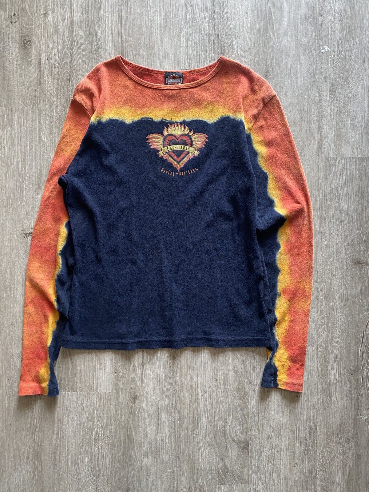 Harley Davidson × Vintage Vintage Harley Davidson Long Sleeve Top Size XL / US 12-14 / IT 48-50 - 1 Thumbnail
