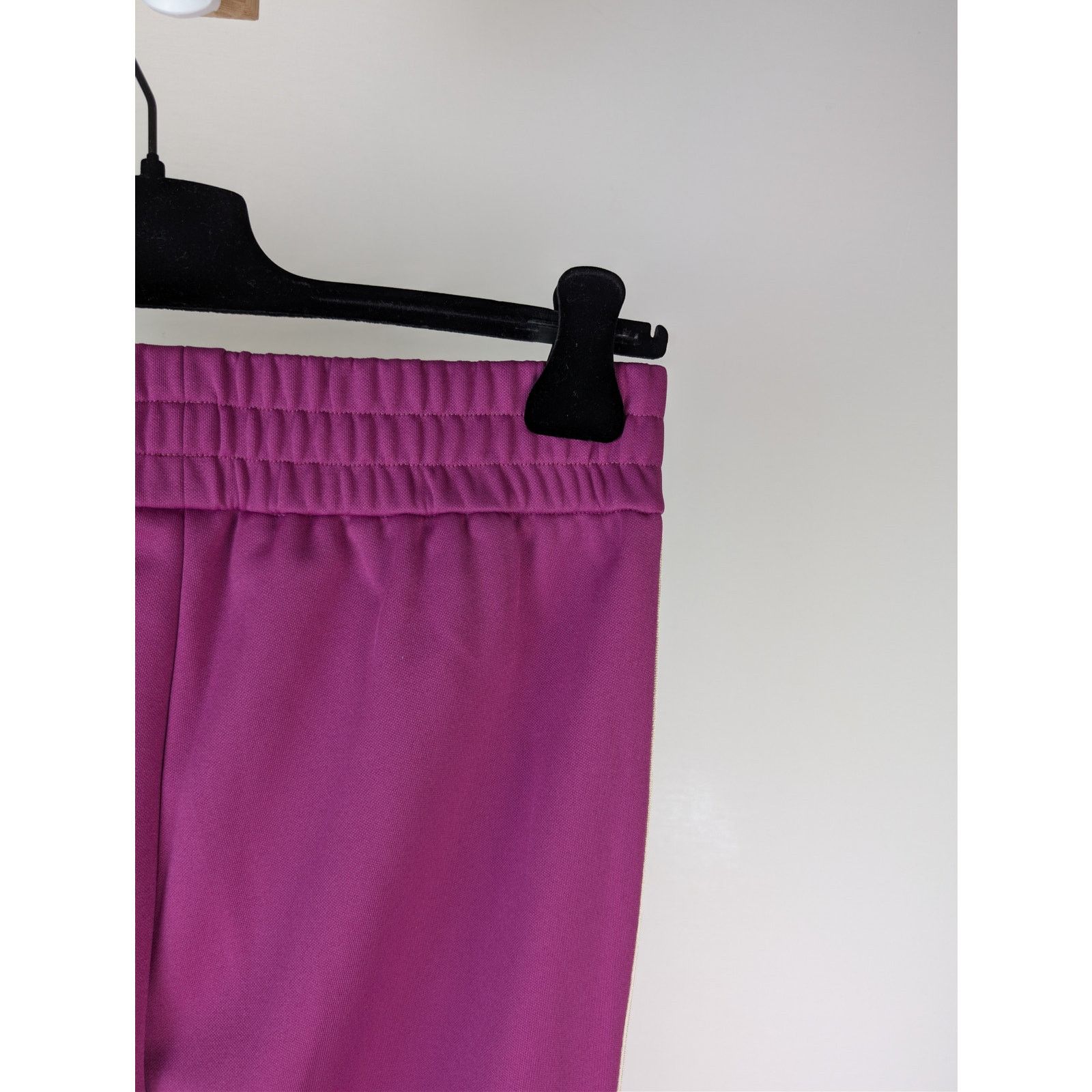 Palm Angels o1rshd1 Q:2 / Classic Logo Track Pants in Purple / Off White Size US 30 / EU 46 - 14 Thumbnail