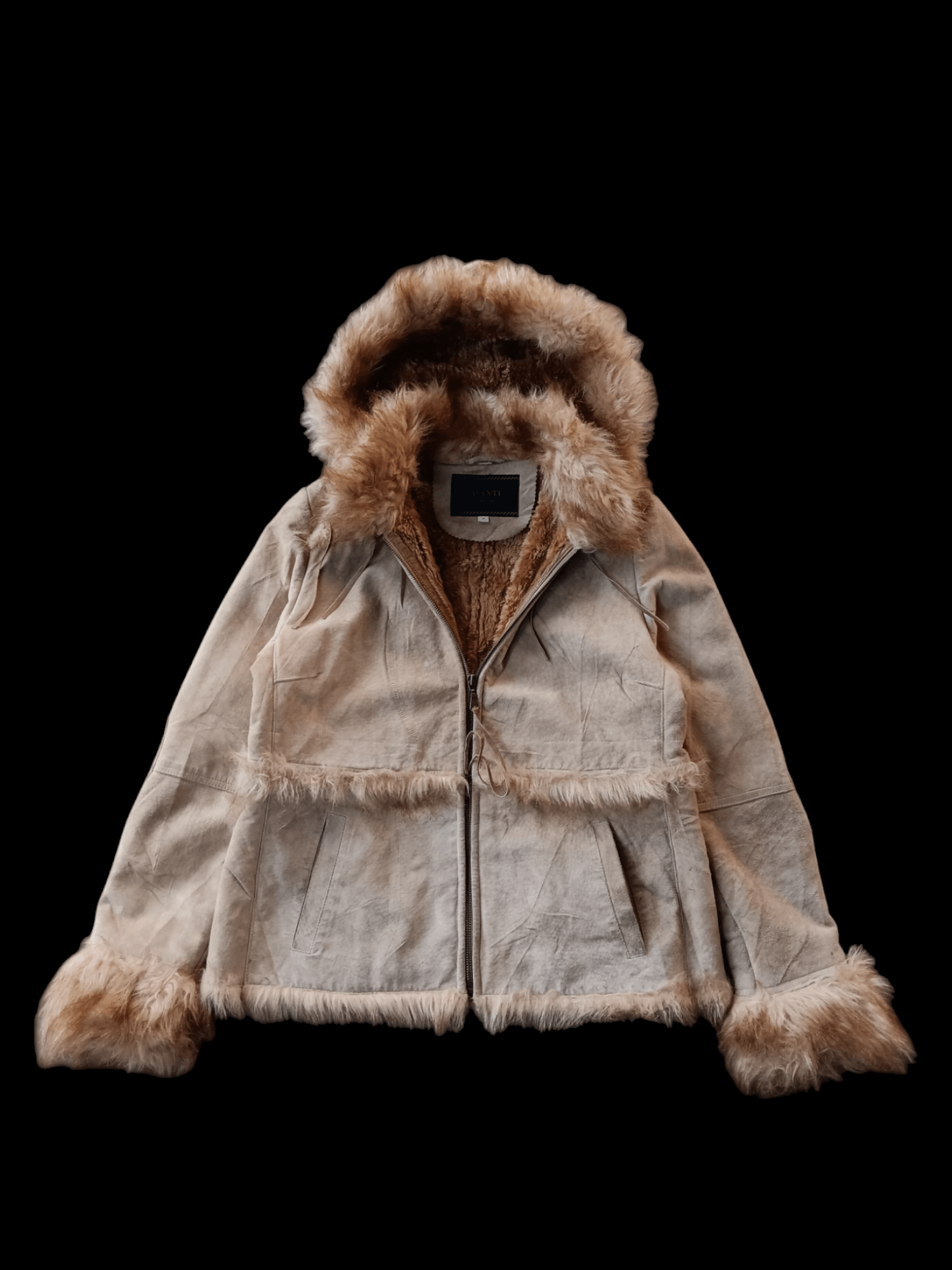 Vintage Avanti newyork Suede leather fur ifsixwasnine style jacket Size US M / EU 48-50 / 2 - 14 Thumbnail