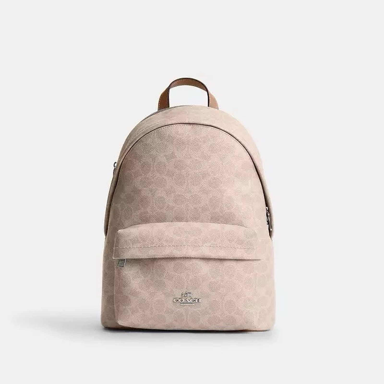 Coach NWT Coach Taylor Small Backpack CDW76 Silver/Sand/Taupe Size ONE SIZE - 7 Thumbnail