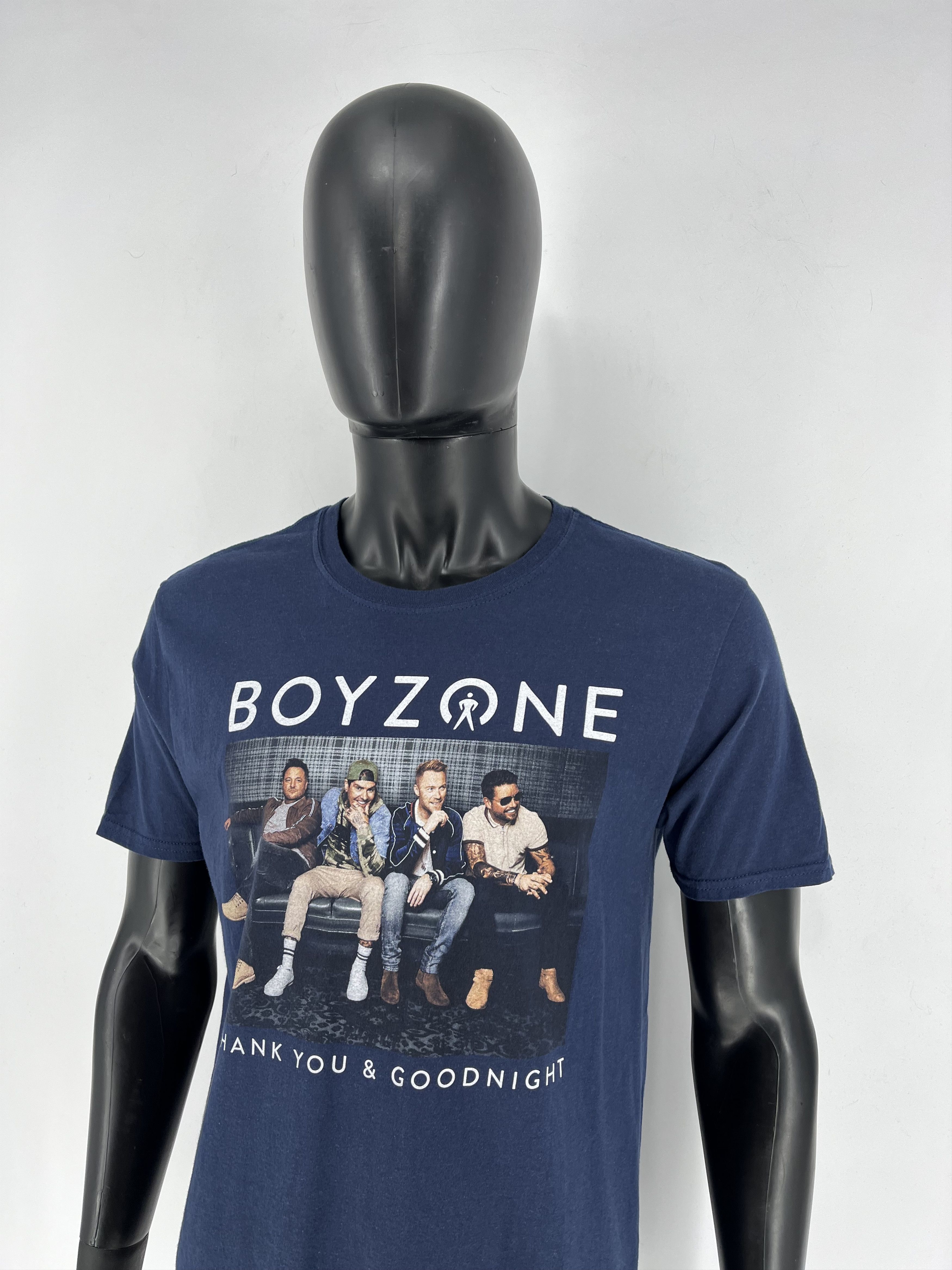 Band Tees × Vintage Vintage Y2K Boyzone T-Shirt Live By Request Tour Tee Size US L / EU 52-54 / 3 - 8 Thumbnail