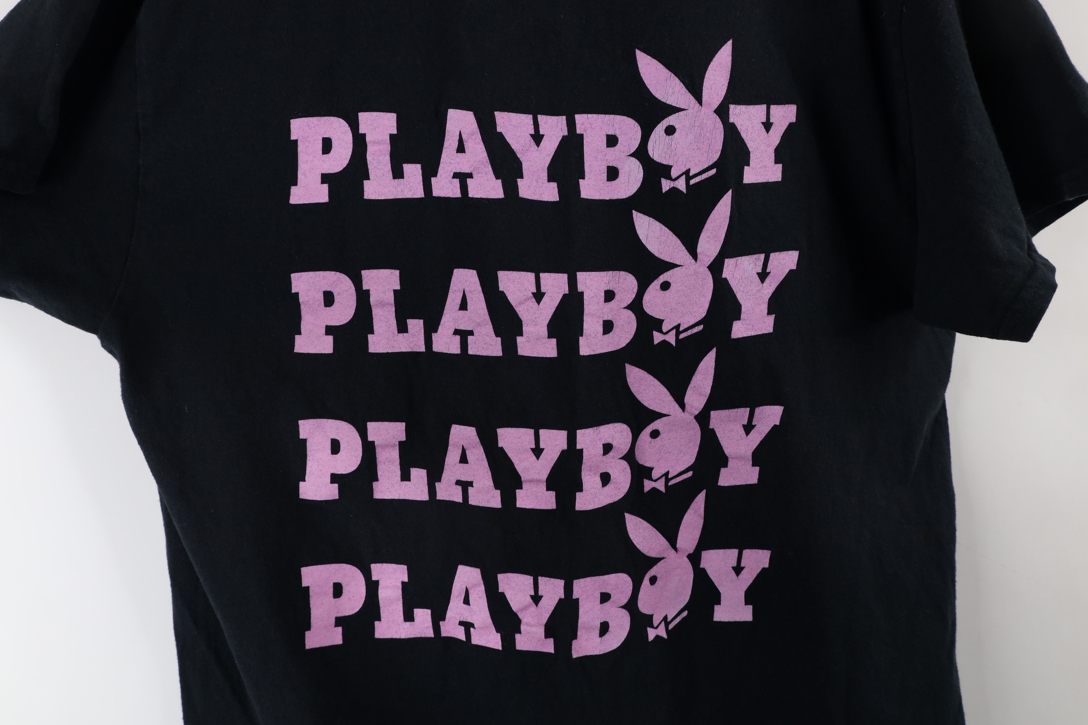 Playboy × Vintage Vintage Playboy Out Big Bunny Logo Short Sleeve T-Shirt Size US L / EU 52-54 / 3 - 7 Thumbnail