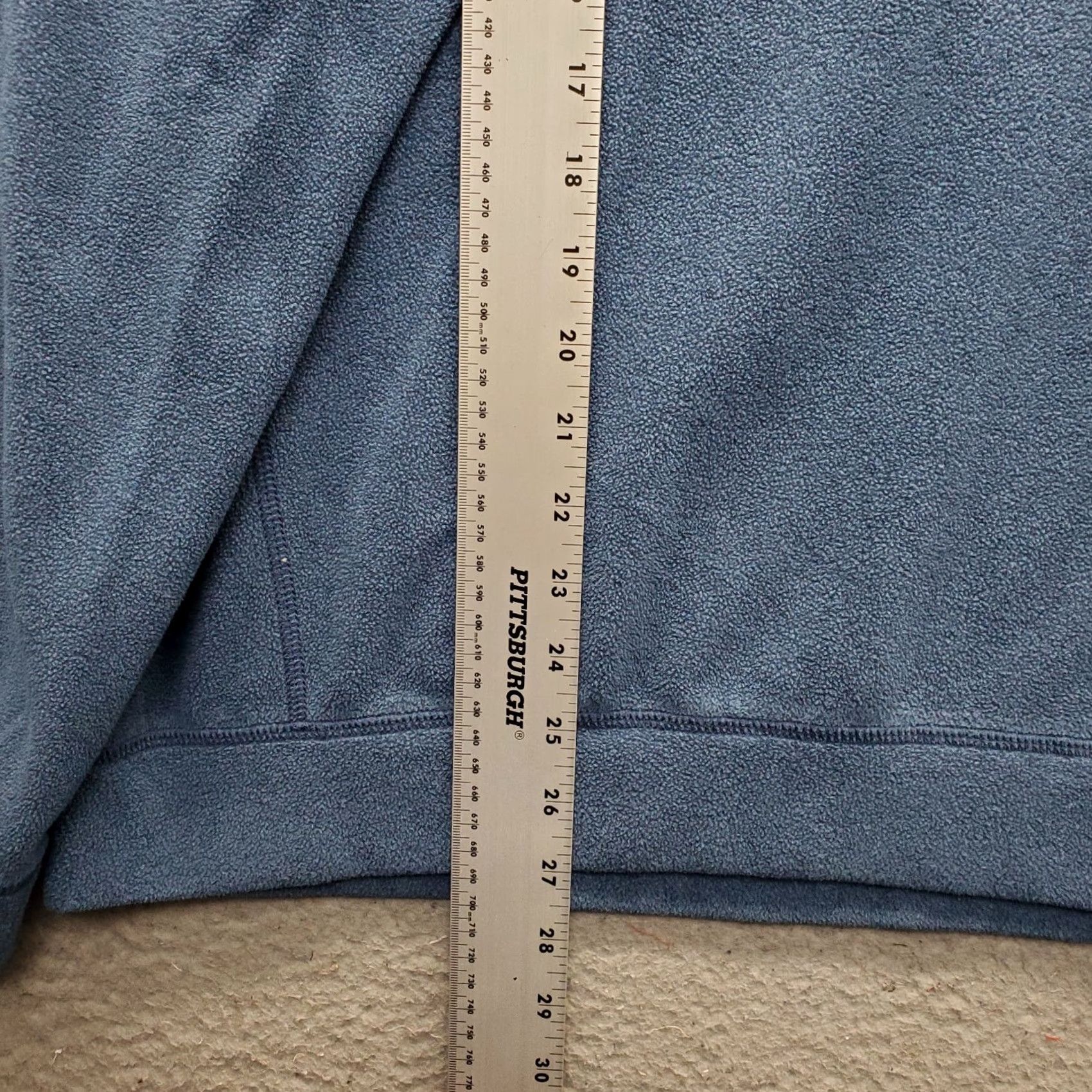 Tommy Bahama Tommy Bahama Mens Size L Blue Fleece Sweatshirt Embroidered Logo 1/4 Snap Button Shirt Size US L / EU 52-54 / 3 - 3 Thumbnail
