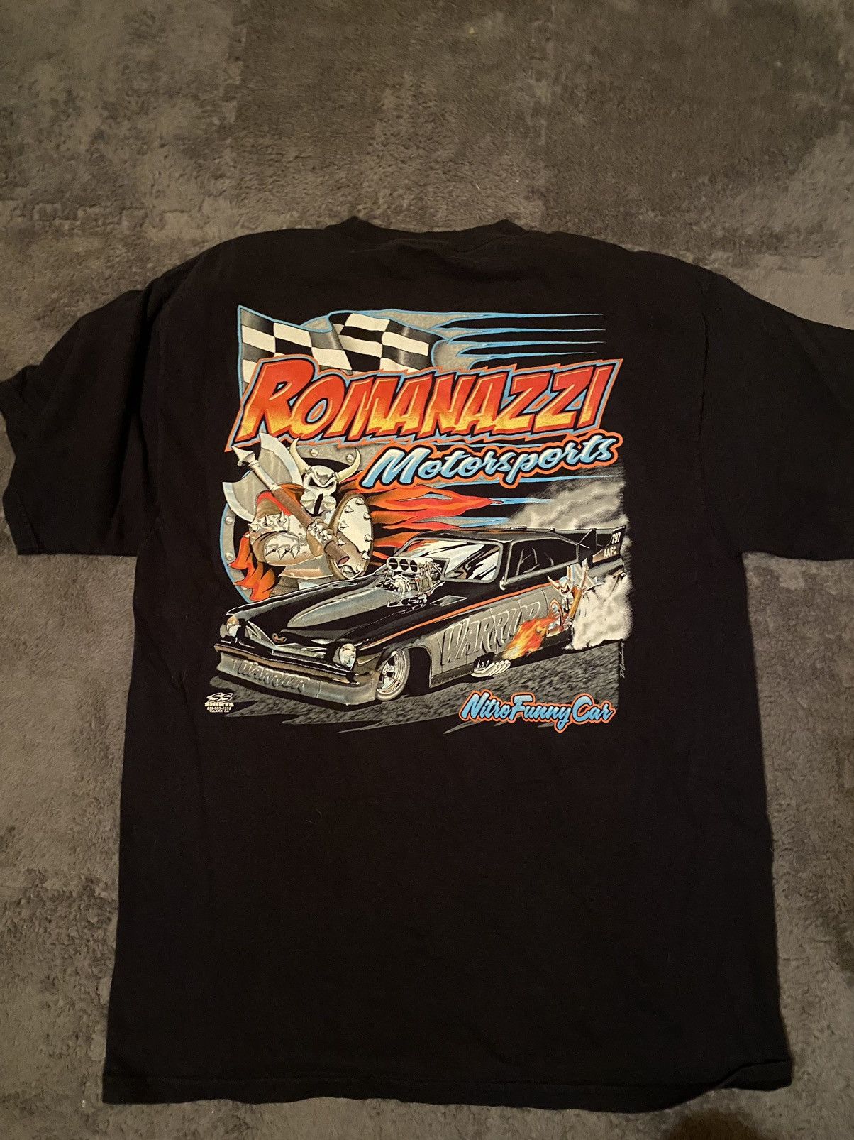 Vintage Vintage racing tee shirt Size US L / EU 52-54 / 3 - 2 Thumbnail