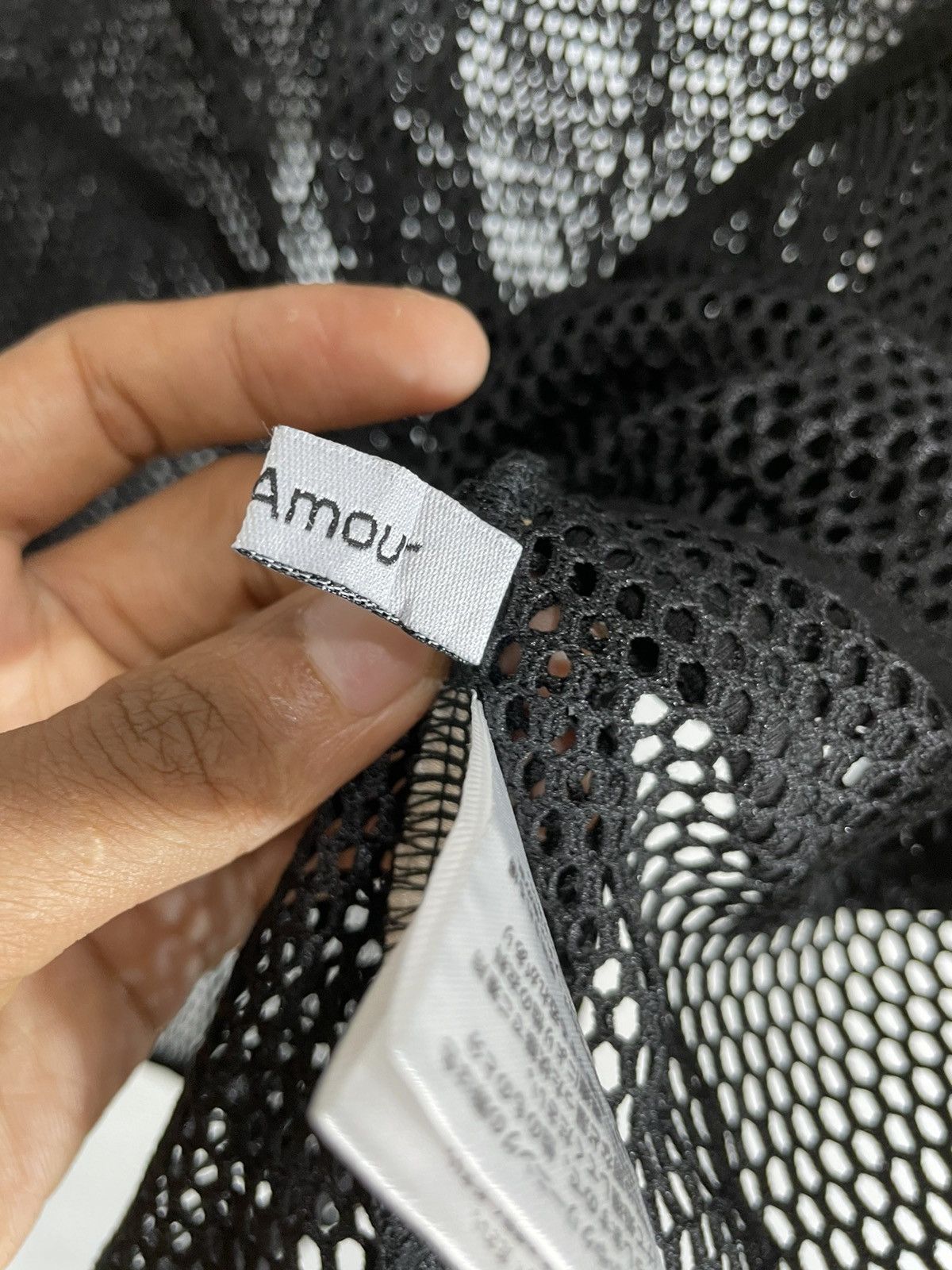 Beauty Beast Deux amour open fishnet Hoodie Ifsix gothic punk lgb style Size US M / EU 48-50 / 2 - 7 Thumbnail