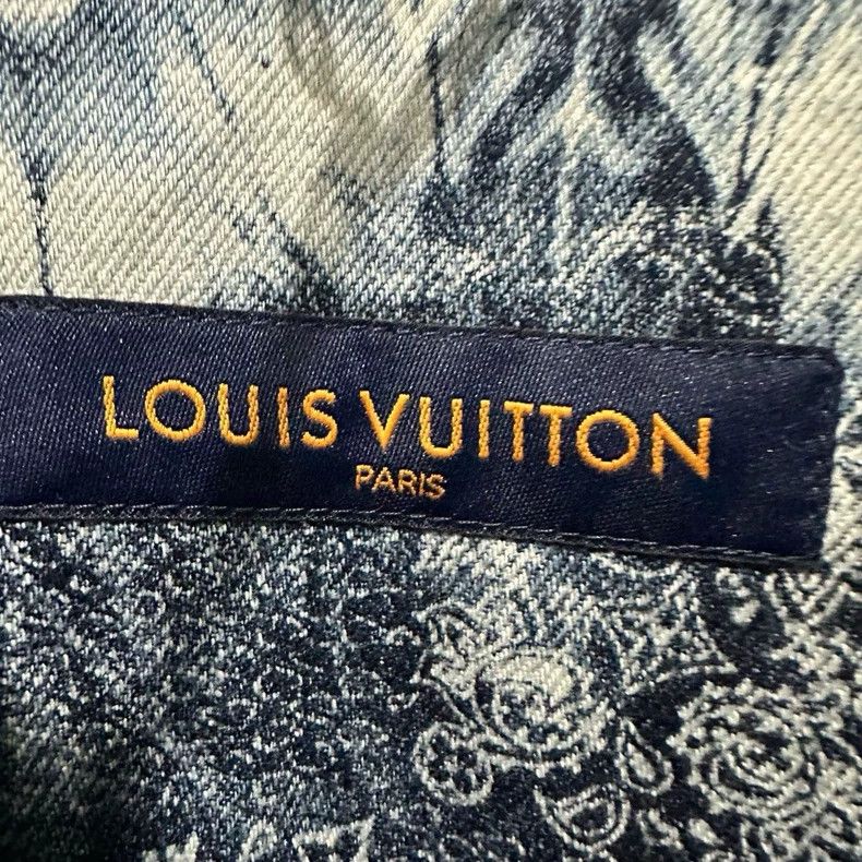 Louis Vuitton Louis Vuitton size 5l Denim printed cashew flower short sle Size US M / EU 48-50 / 2 - 3 Thumbnail