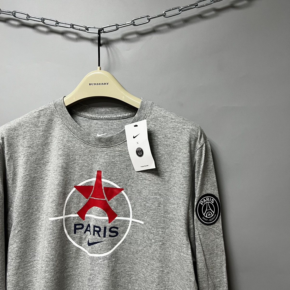 Nike Nike PSG Paris Saint Germain NEW Long Sleeve T Shirt soccer Size US S / EU 44-46 / 1 - 2 Thumbnail