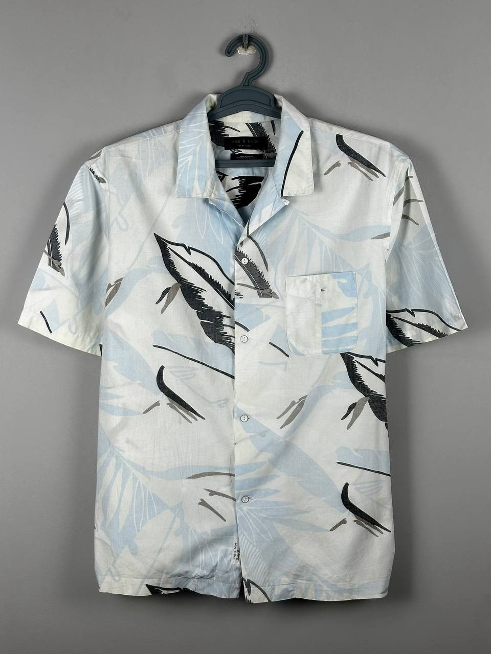 Rag & Bone Rag & Bone Summer Camp Collar Floral Print Hawaii Shirt Size US M / EU 48-50 / 2 - 1 Thumbnail