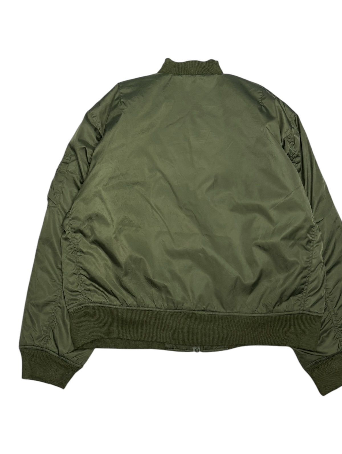 Alpha Industries 🔥VINTAGE MACHOPE AIR FORCE INTERMEDIATE MA-1 BOMBER JACKET Size US XL / EU 56 / 4 - 9 Thumbnail
