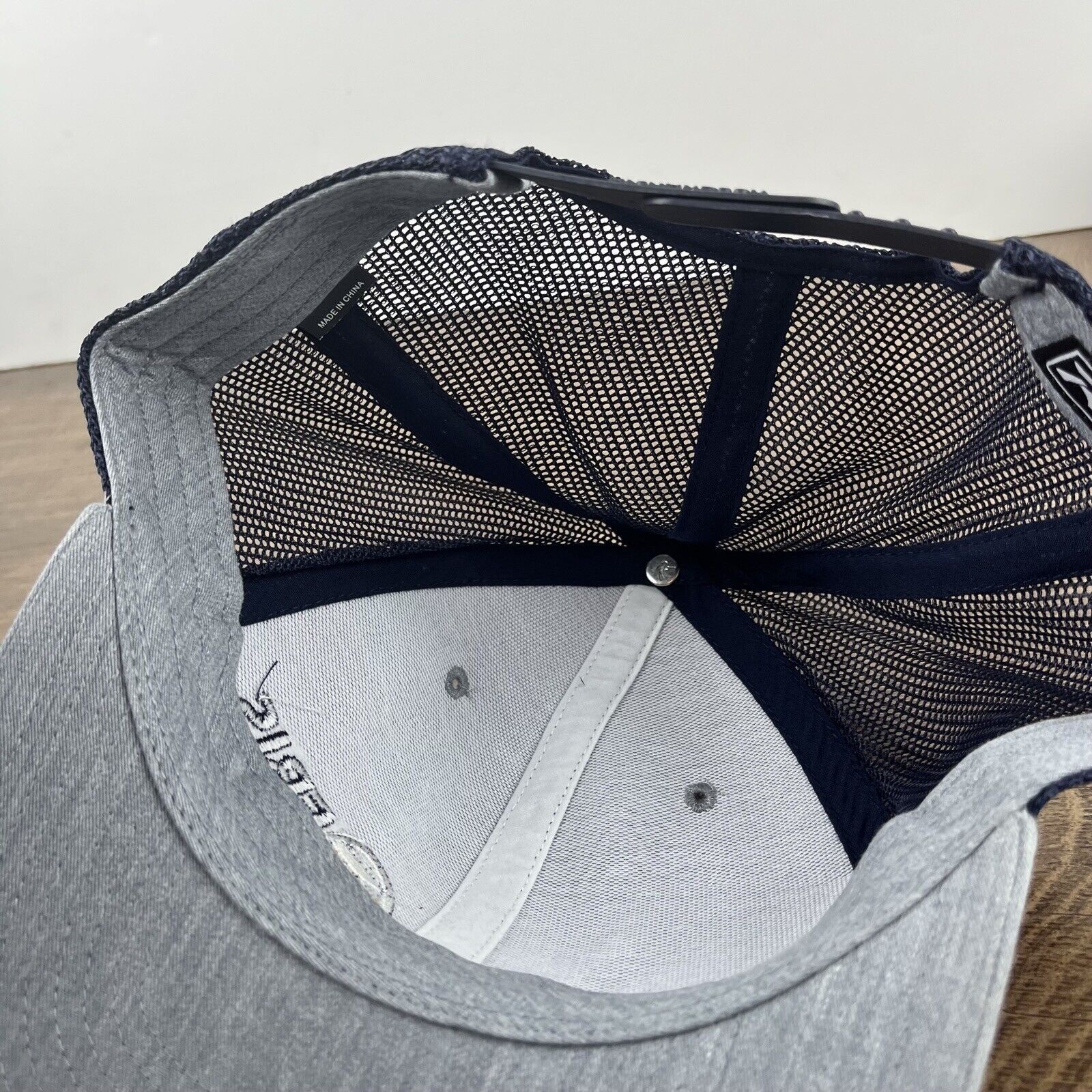 Other EBIS Hat Ebis Snapback Hat Gray Adjustable Hat Adult Fit Gra Size ONE SIZE - 14 Thumbnail
