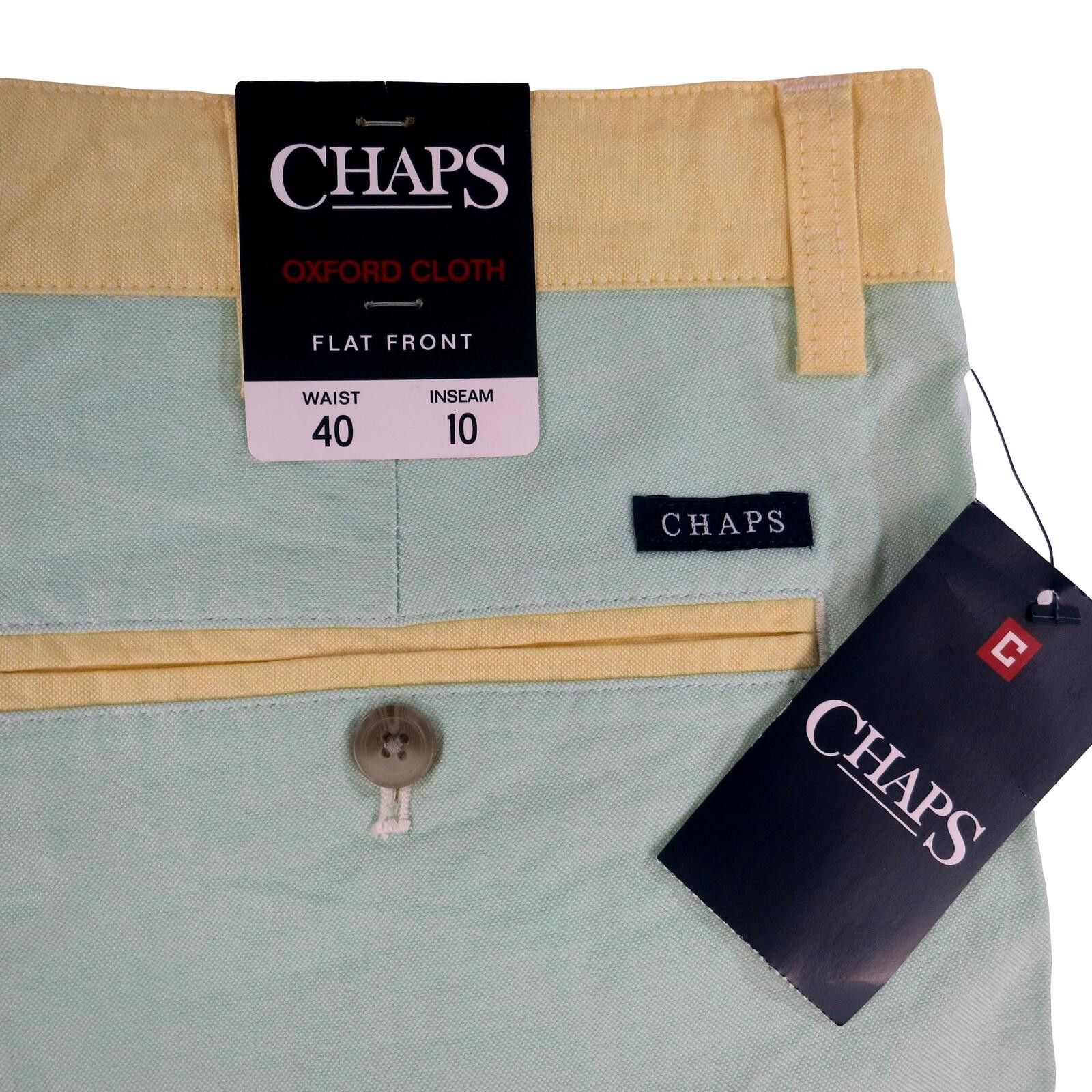 Chaps Chaps Colorblock Flat Front Cotton Shorts Size 40 NWT Size US 40 / EU 56 - 7 Thumbnail