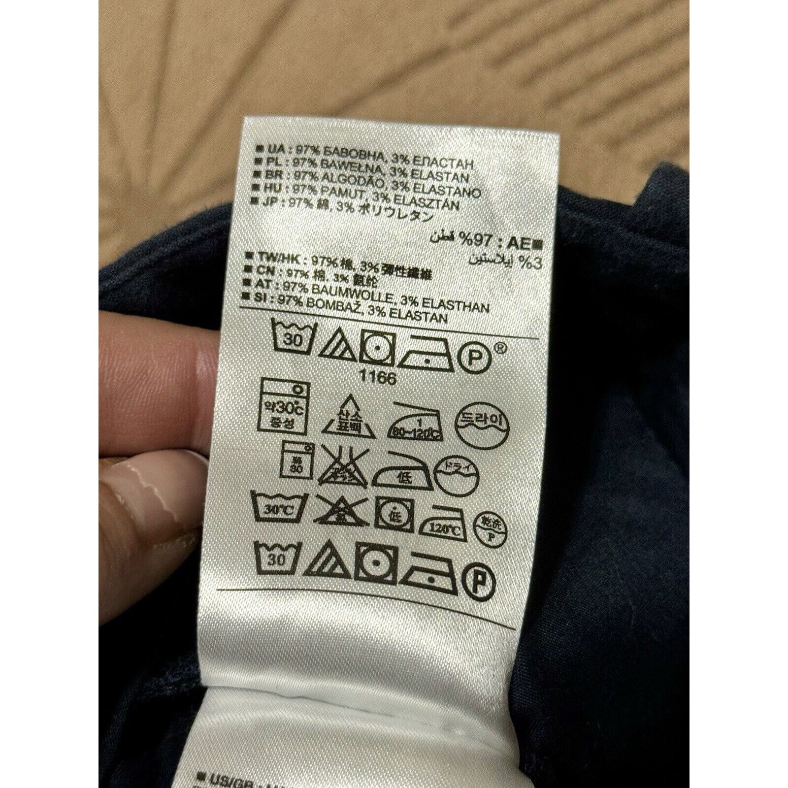 Gap GAP Women’s Tailored Crop Pants Stretch in Navy - Size 6P Size 28" / US 6 / IT 42 - 5 Thumbnail
