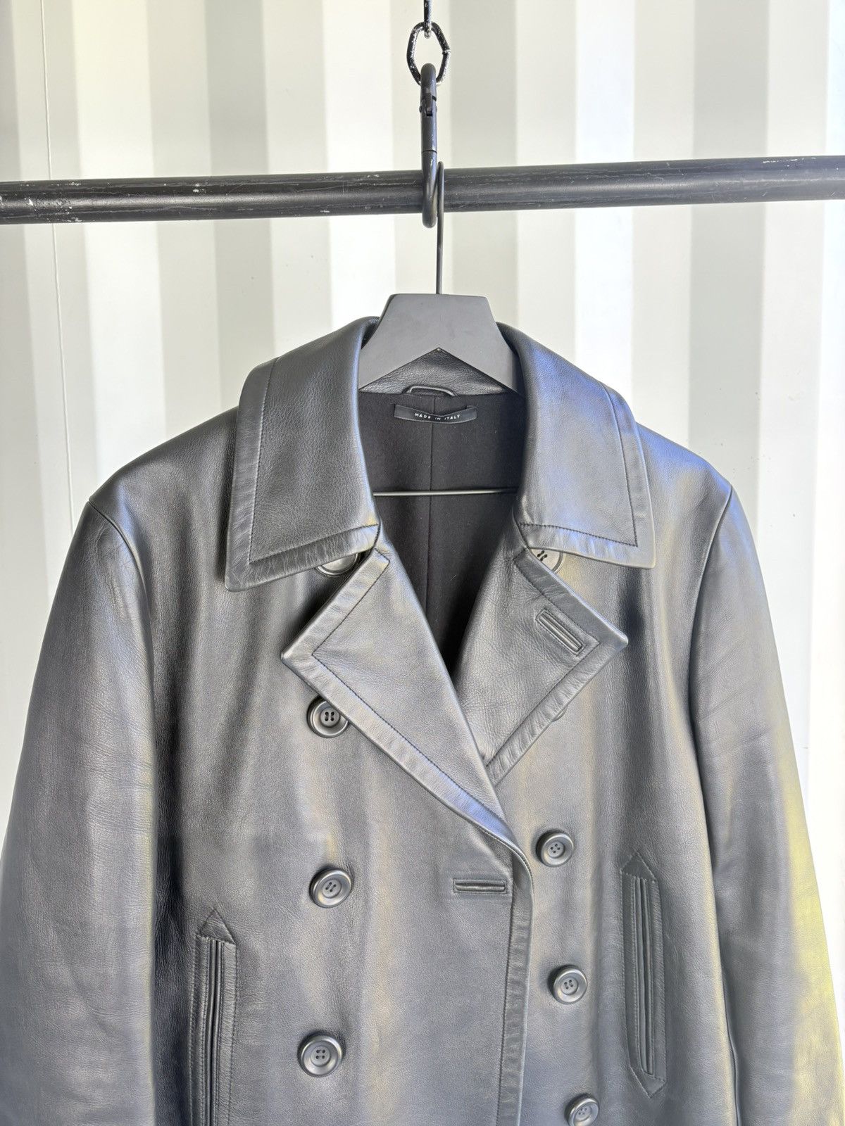Gucci Gucci Tom Ford Era Leather Coat Jacket Size US S / EU 44-46 / 1 - 2 Thumbnail