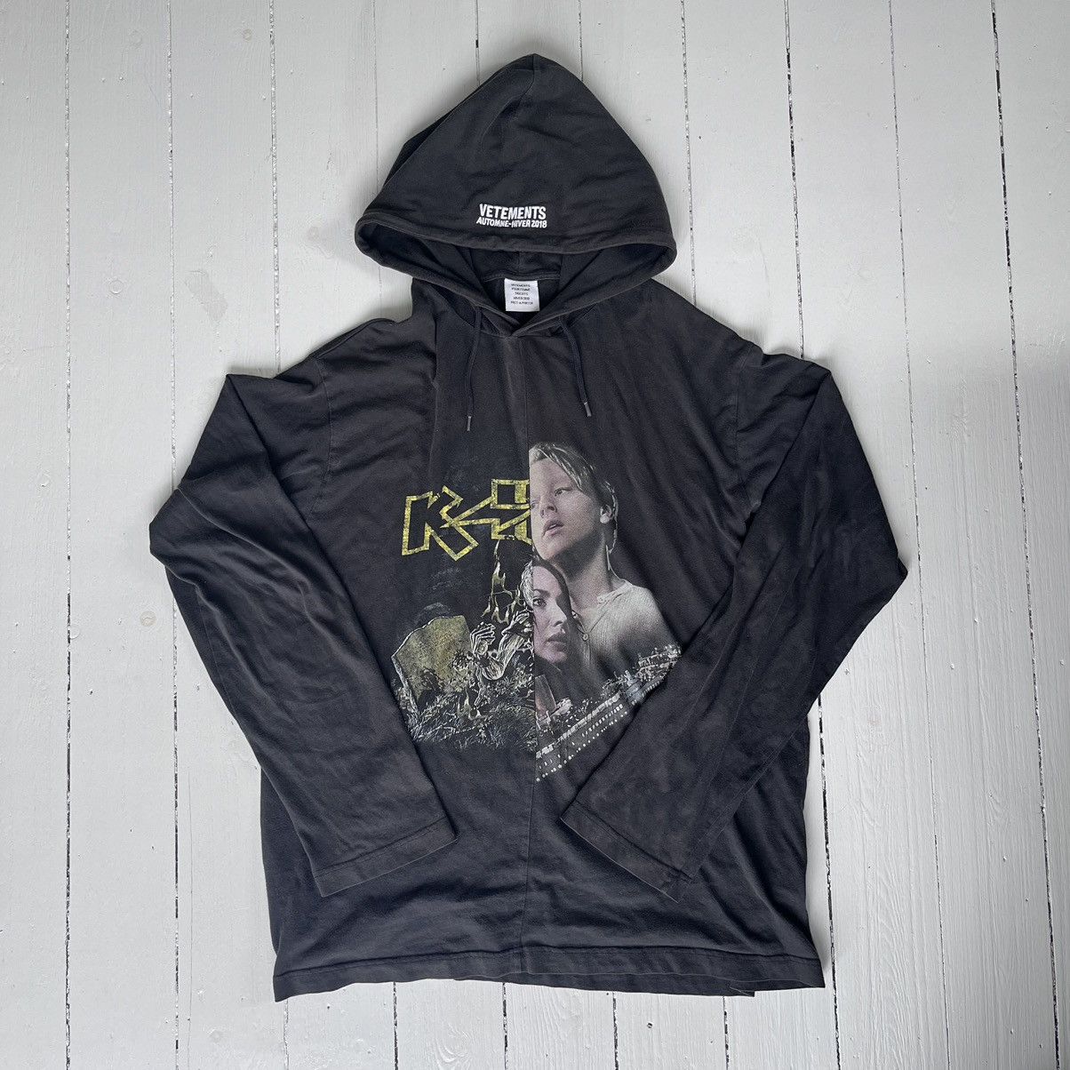 VETEMENTS 18AW フーディー VETEMENTS ヴェトモン18AWオーバーサイズフーディ スウェット