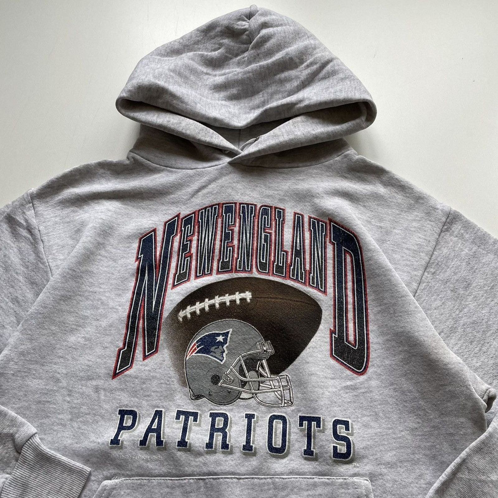 NFL Vintage 90s New England Patriots NFL Hoodie Sweatshirt Small Size US S / EU 44-46 / 1 - 2 Thumbnail