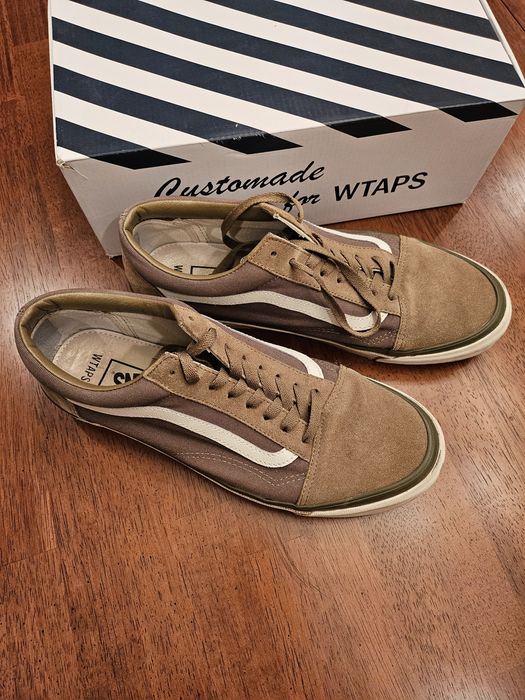 Vans WTAPS Vans Vault 2018 Green Old Skool LX Low 11.5 | Grailed