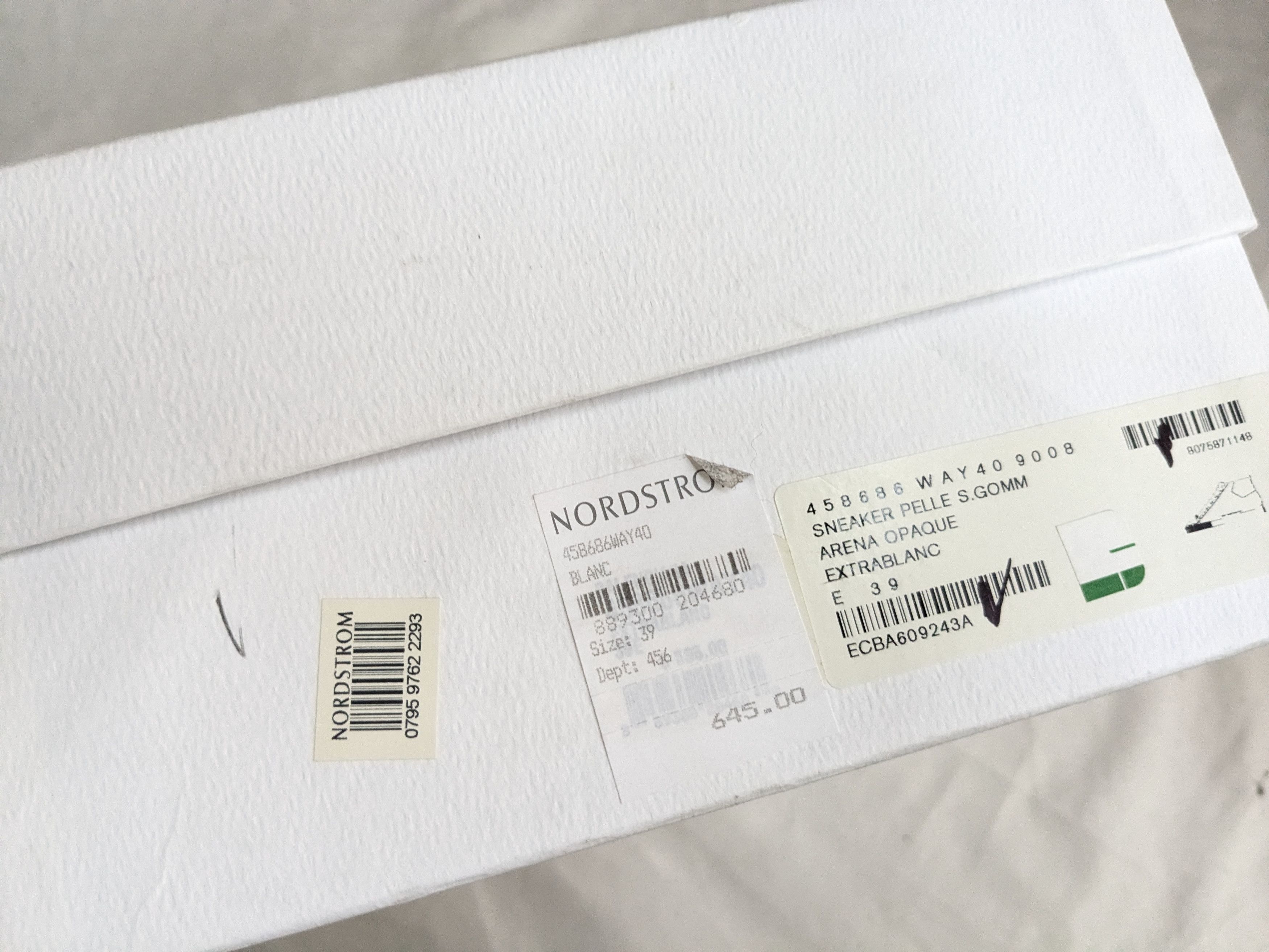 Balenciaga Balenciaga Arena White 7 Leather High Tops Lace Up Size US 7 / EU 40 - 20 Thumbnail