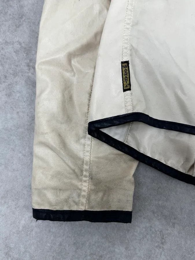 Armani Armani jeans White Kanji Nylon Jacket Size US M / EU 48-50 / 2 - 12 Thumbnail