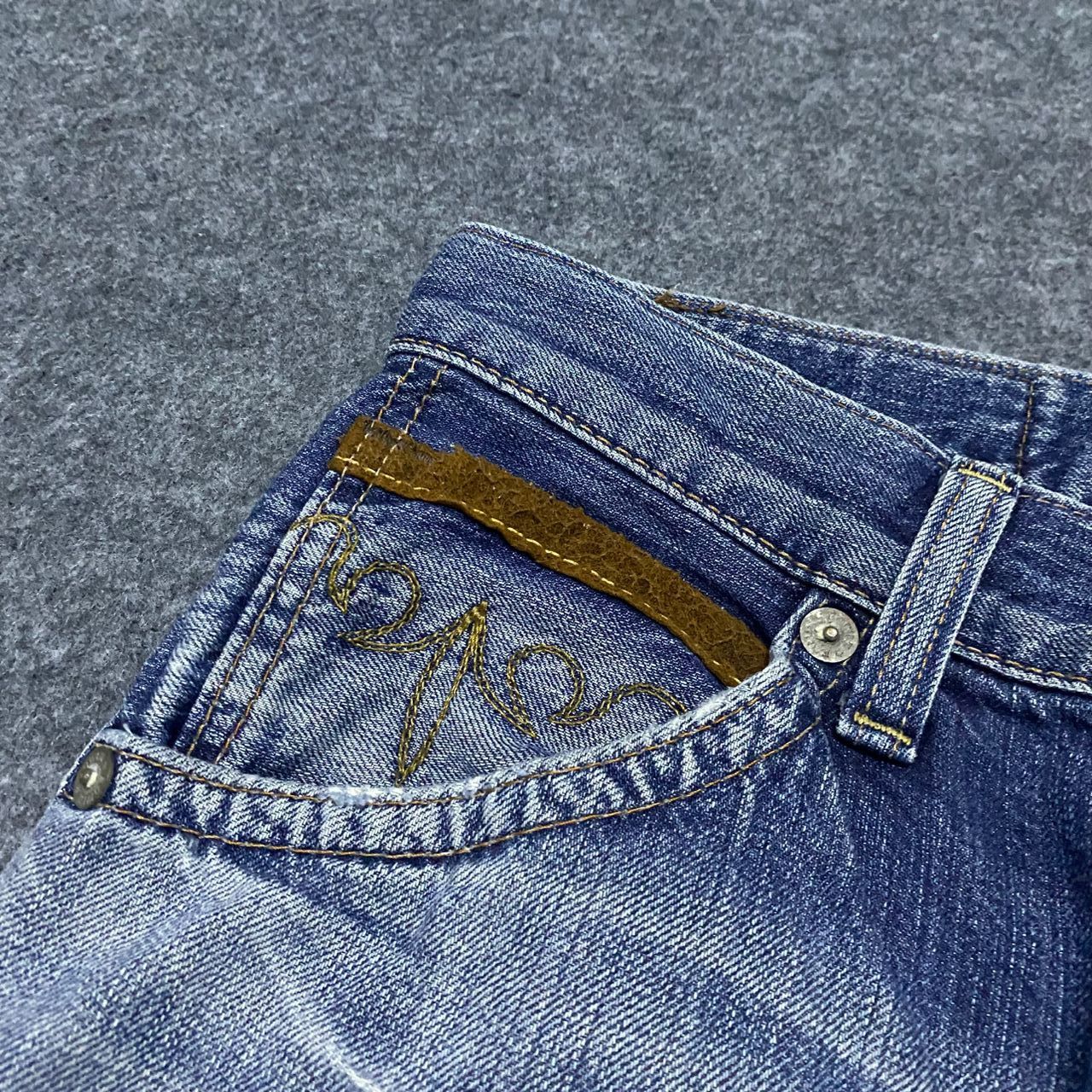 Edwin Vintage Edwin Exclusive Vintage Distressed Denim Size US 33 - 9 Thumbnail