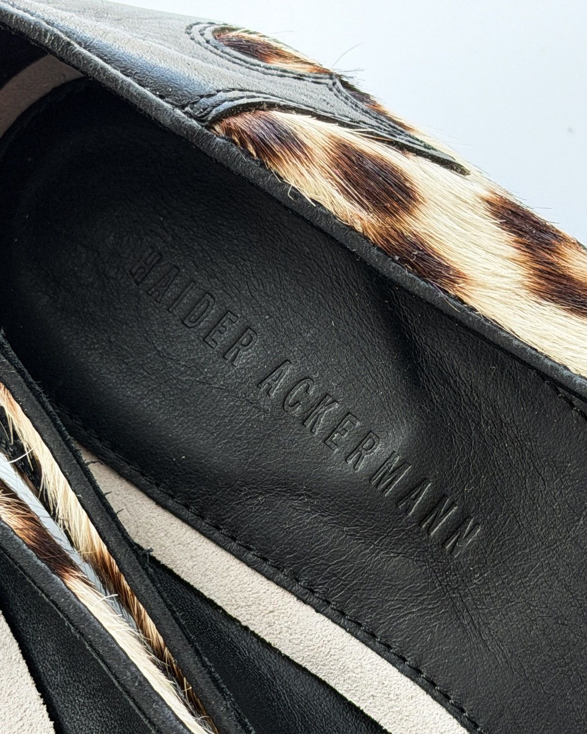 Haider Ackermann Haider Ackermann - Horsehair Leather Babouche SS16 Size US 7.5 / EU 40-41 - 4 Thumbnail