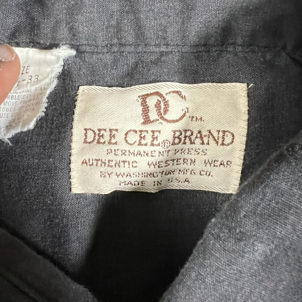 Other Dee Cee Brand Authentic Western Wear Pearl Snap Black Shirt Size US M / EU 48-50 / 2 - 4 Thumbnail