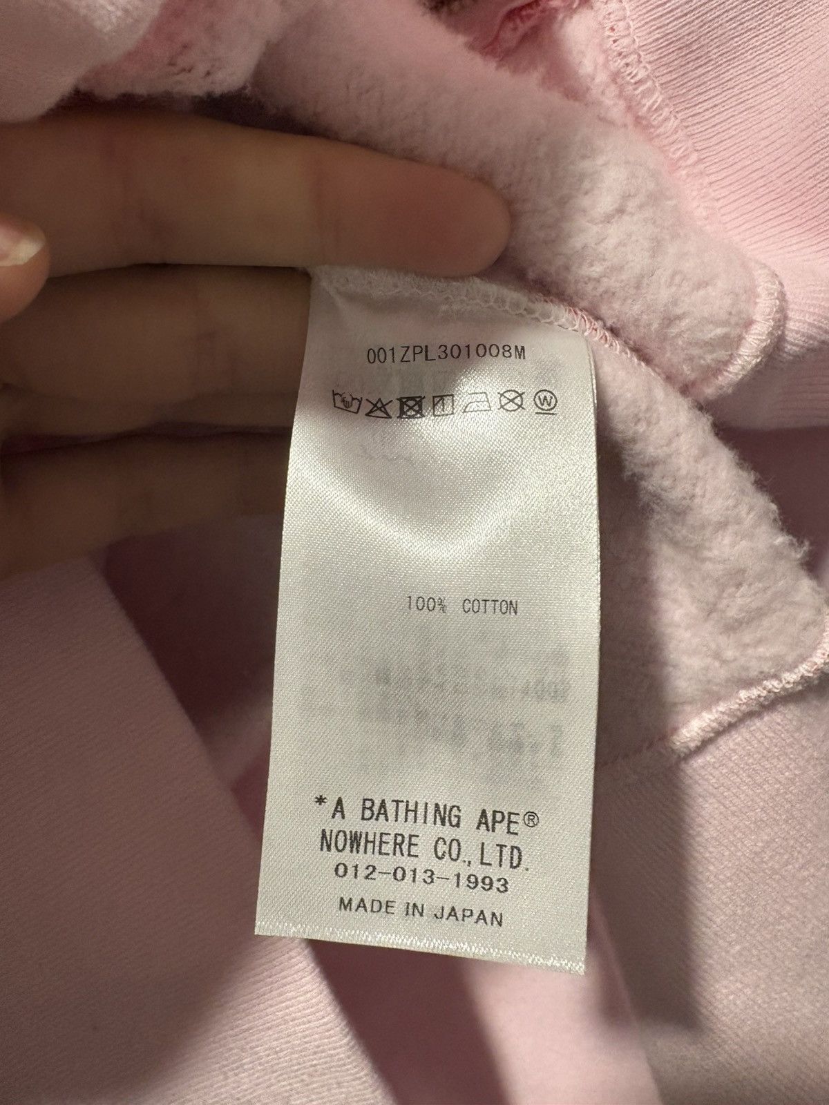 Bape BAPE pink camo crystal hoodie Size US S / EU 44-46 / 1 - 5 Thumbnail