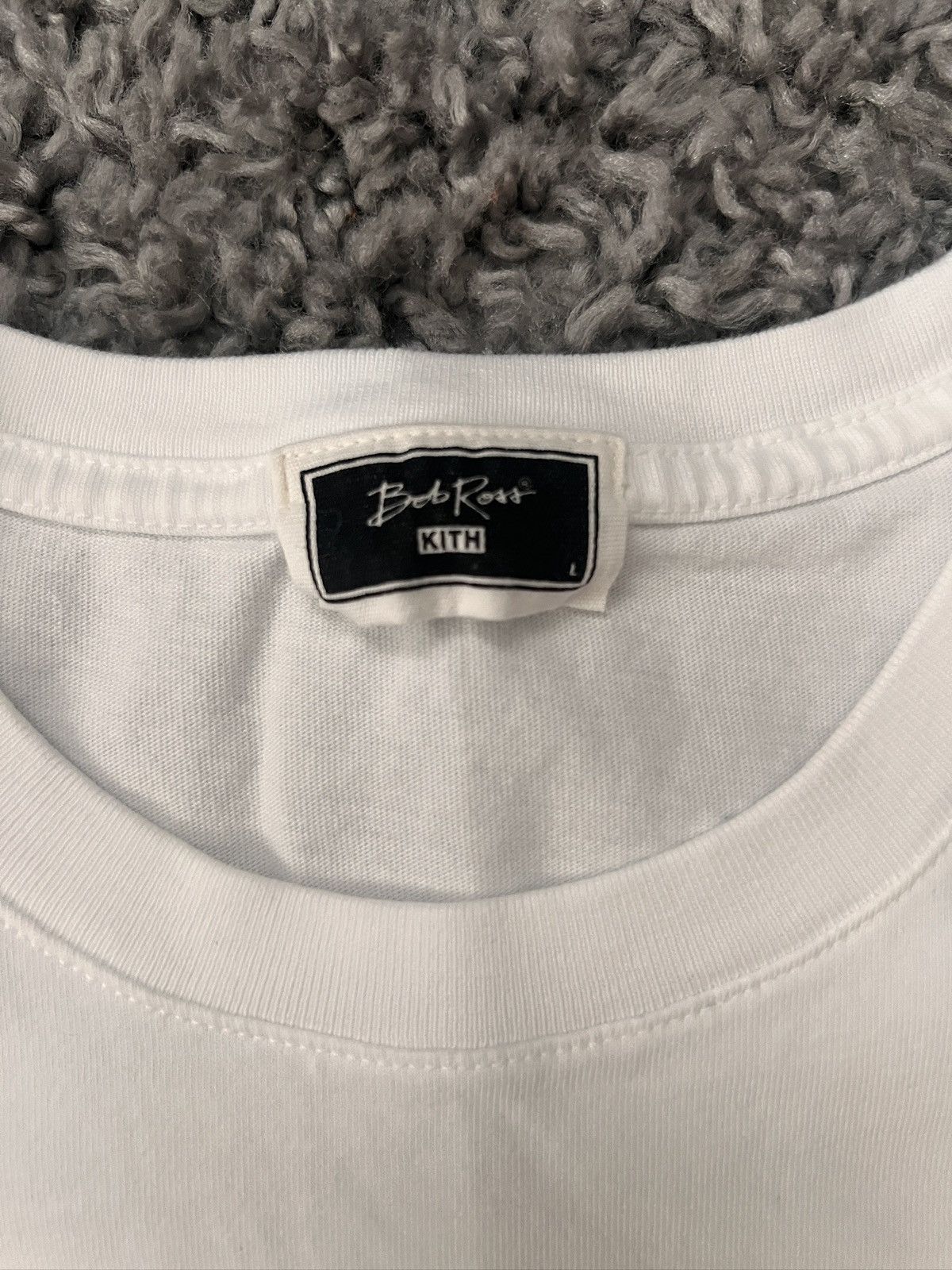 Kith Kith X Bob Ross Box Logo Tee White Large Size US L / EU 52-54 / 3 - 4 Thumbnail