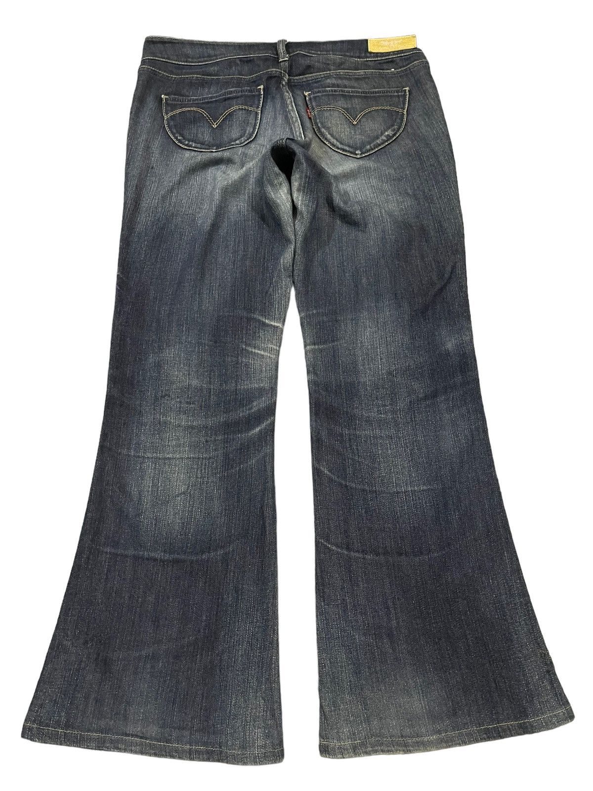 Levi's Vintage 90s Levis Faded Wash Style Wide Leg Jeans Size US 32 / EU 48 - 2 Thumbnail